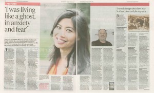 Because all I ever wanted in life was to have my photo printed right next to Harvey Weinstein's in a newspaper spread... 
