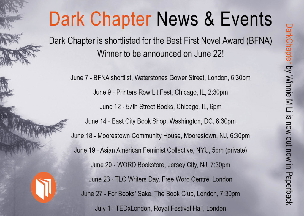 Dark Chapter June 2018 events